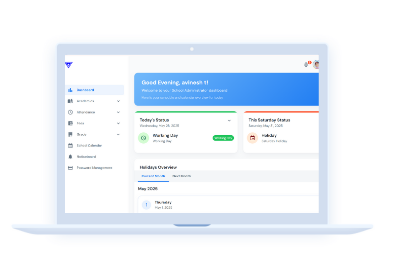 Student Portal Dashboard
